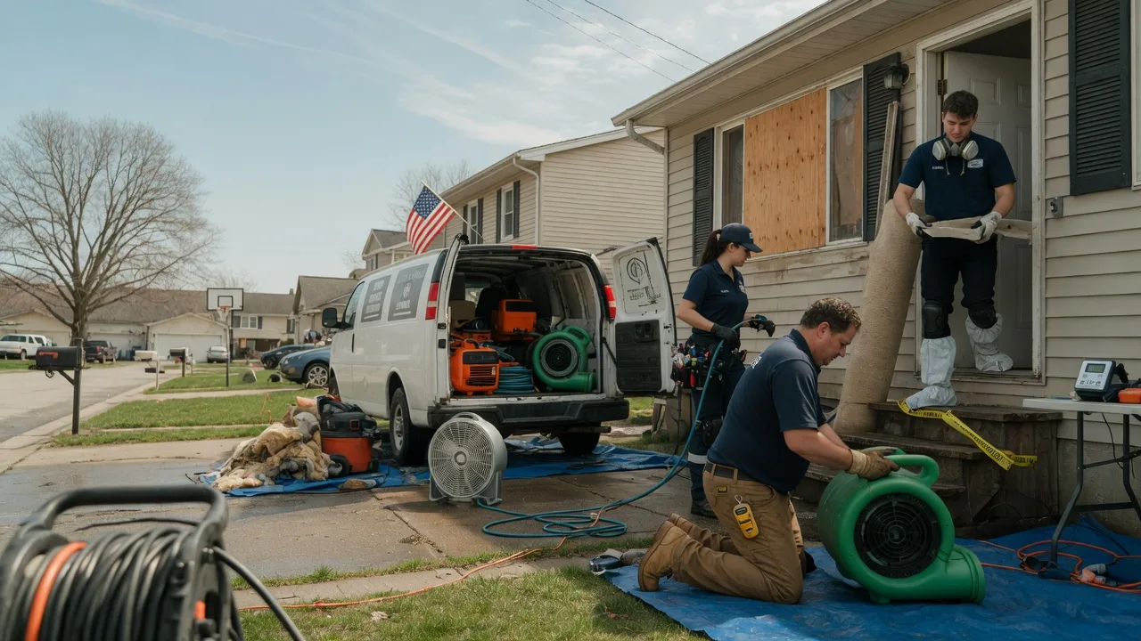 Water Damage Restoration in Paeonian Springs, VA near me